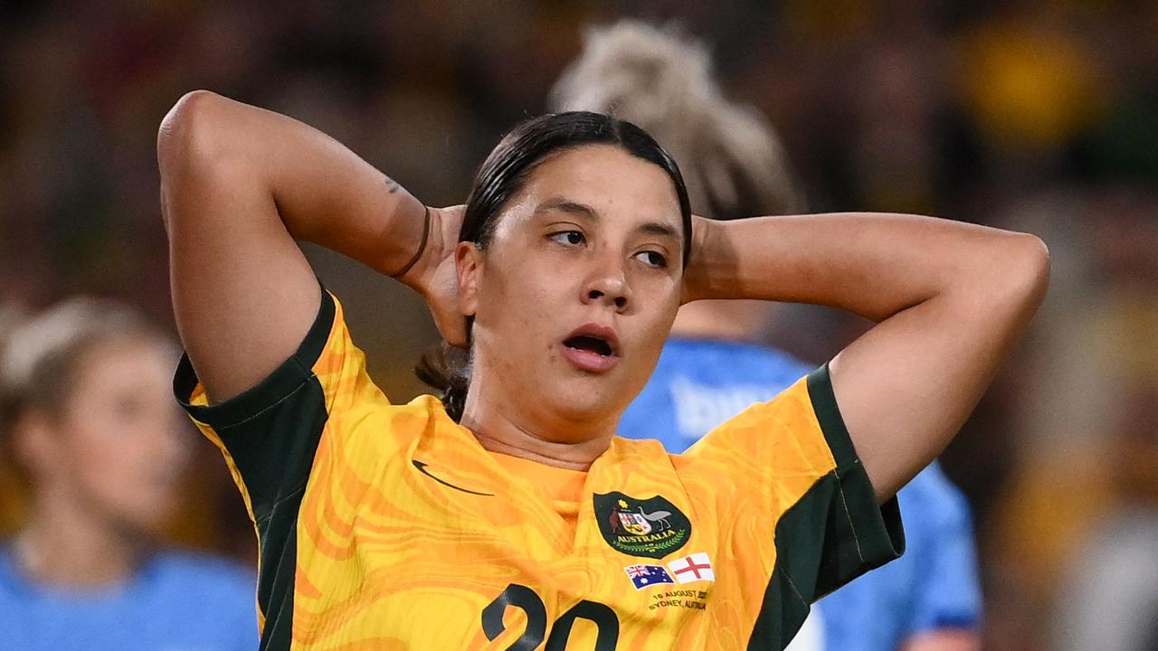 Matildas fans have called on the Prime Minister to boost funding for Australian soccer. (Photo by FRANCK FIFE / AFP)