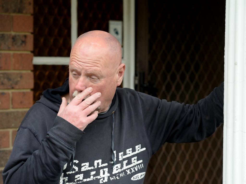 Daniel Bourke lived in the same street where two people died Saturday night. Picture: Andrew Henshaw