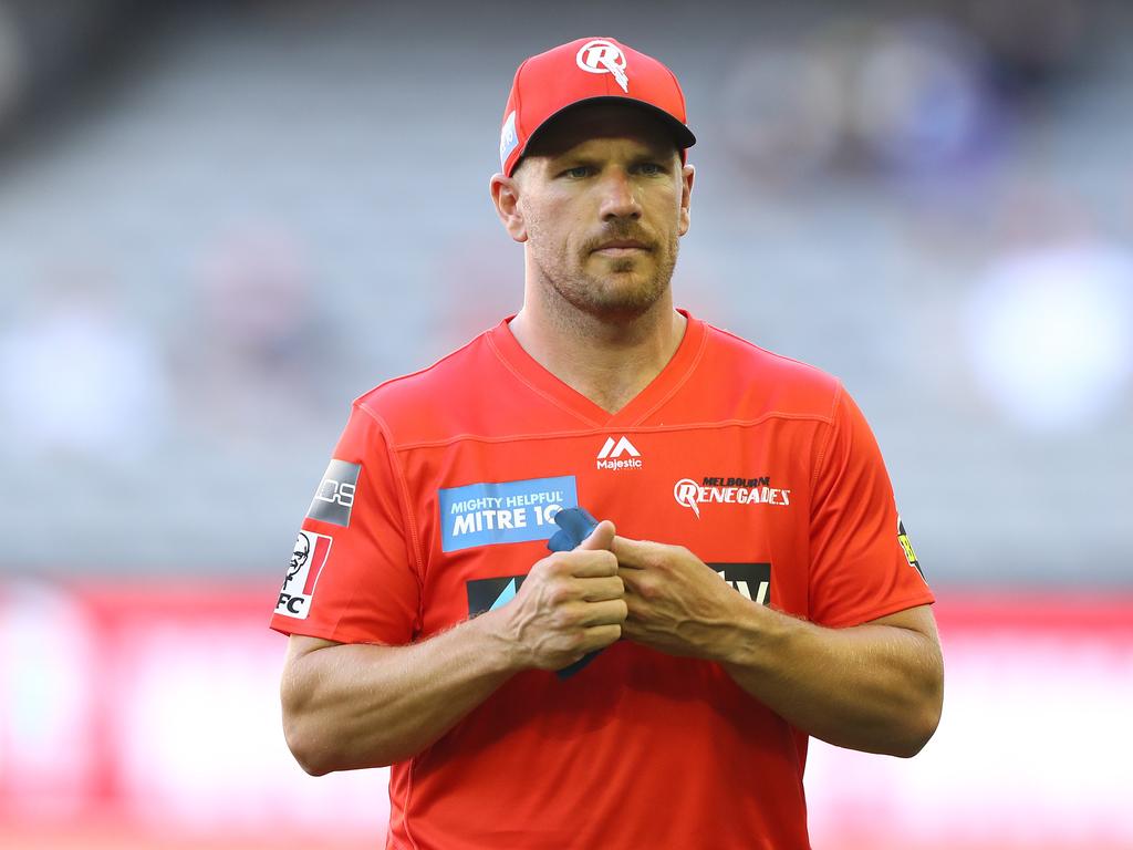 Aaron Finch had a forgettable summer with the Renegades.