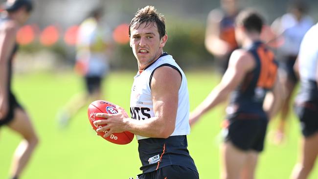 Tom Hutchesson during his time with GWS. Picture: Dan Himbrechts