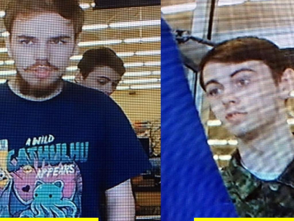 A man has come forward to claim he saw Kam McLeod, 19, and Bryer Schmegelsky, 18, buy a hunting rifle at a gun shop in their home town of Port Alberni. Picture: RCMP