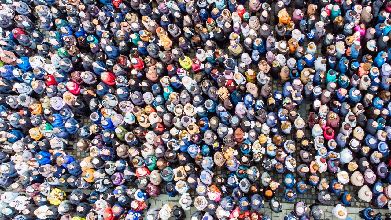 The world’s population is expected to hit eight billion people on November 15. Picture: iStock