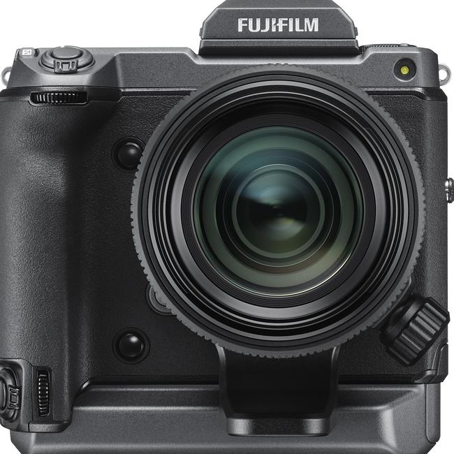 The Fujifilm GFX 100 digital camera features an enormous sensor, 1.7 times larger than full frame, and a resolution of 102 megapixels.