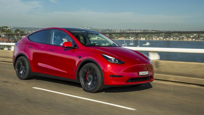 The Tesla Model Y is Australia’s most popular EV.