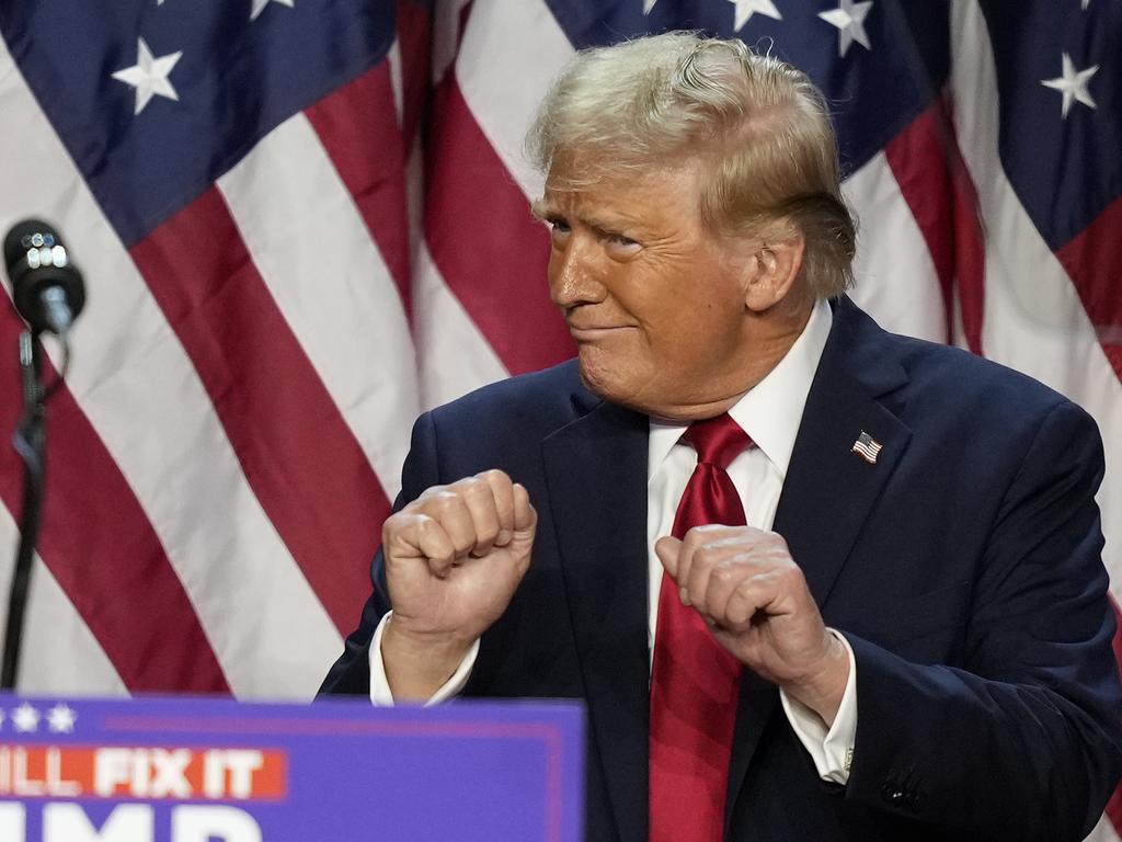 Donald Trump’s win was called by Fox News on Wednesday night. Picture: AP