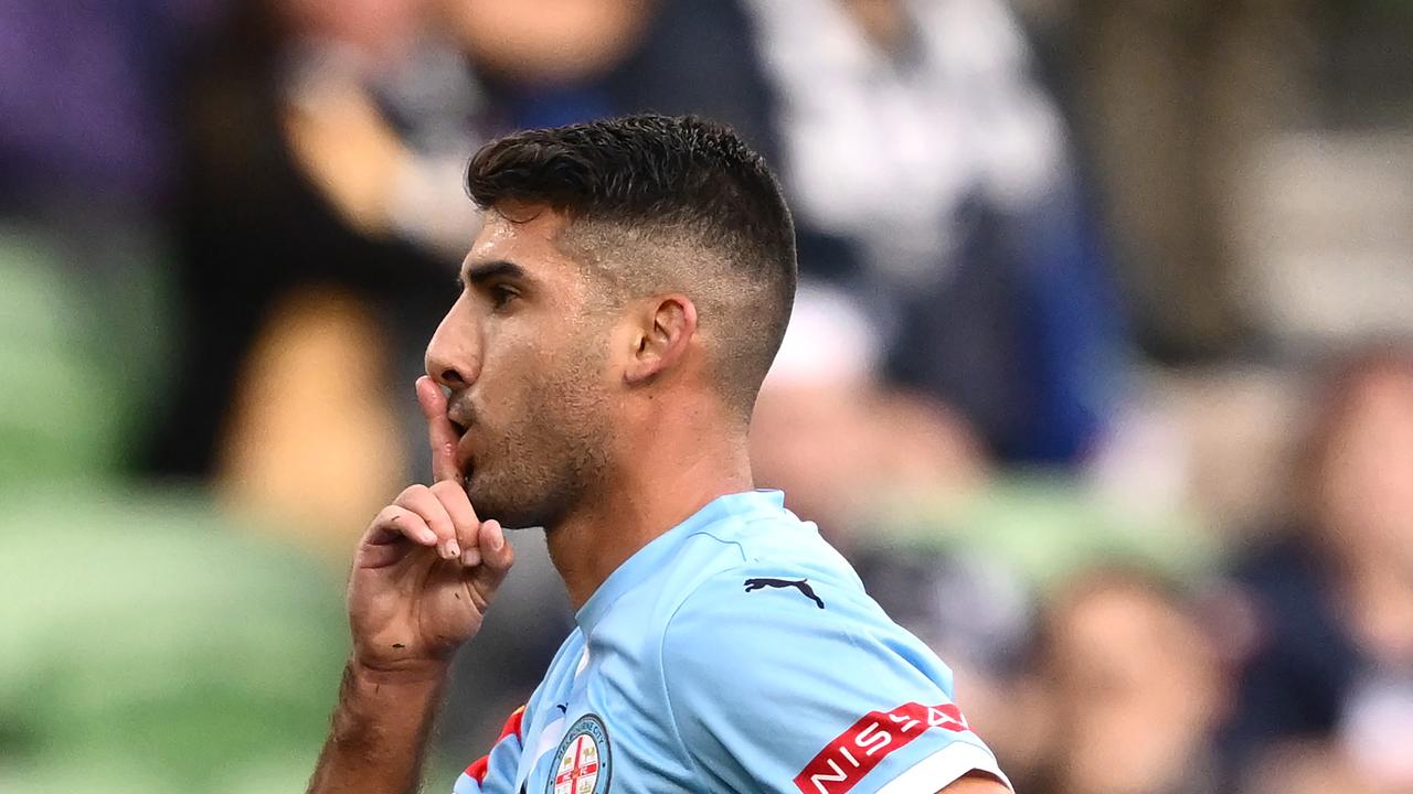 Melbourne City and Melbourne Victory play out 1-1 draw in A-League Men's derby