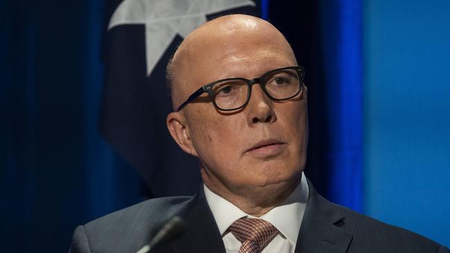 Opposition Leader Peter Dutton. Picture: NCA NewsWire / Martin Ollman