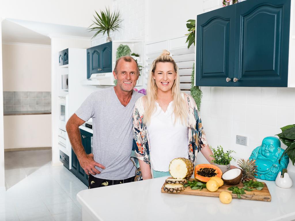 The couple in their new kitchen. Picture: Supplied / Triple M