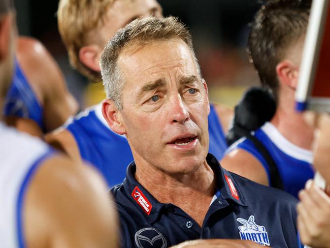 Clarkson was taking in the positives of yet another defeat. (Photo by Dylan Burns/AFL Photos via Getty Images)