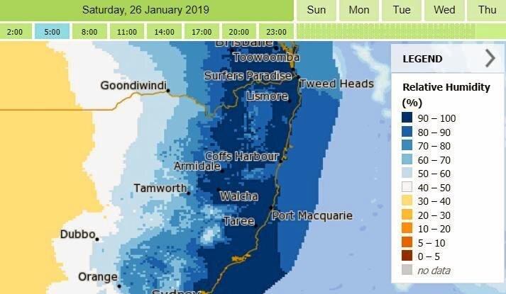 Hot and sticky weather to intensify over long weekend | Daily Telegraph