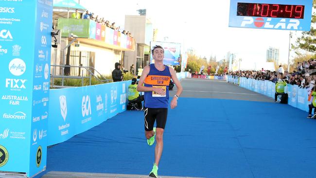 Gold Coast Marathon Â£rd place in Half Marathon CAMERON AVERY. 1 July 2023 Southport Picture by Richard Gosling