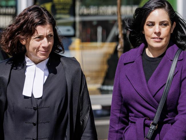 MELBOURNE, AUSTRALIA - NewsWire Photos - OCTOBER 2, 2024. Moira Deeming arrives at Federal court  in defamation battle with Victoria Liberal Leader John Pesutto. David Southwick MP is giving evidence on Wednesday.Picture: David Geraghty / NewsWire