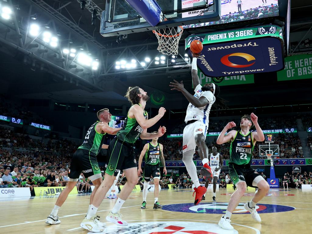 Harrell says the NBL has been a blessing for his return from injury. Picture: Josh Chadwick/Getty Images