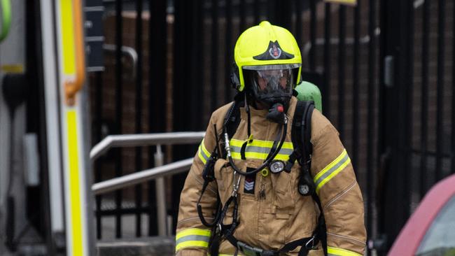 Firefighters were called to the Chippendale building. Picture: NewsWire / James Gourley