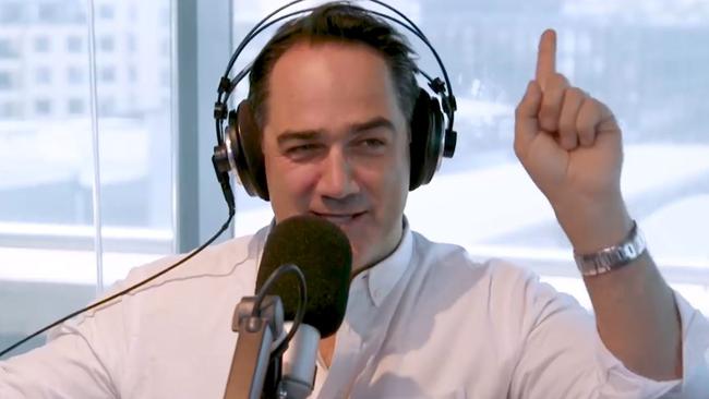 ‘You’ve just scarred your kids,’ Wippa told his co-host. Picture: Fitzy &amp; Wippa Facebook