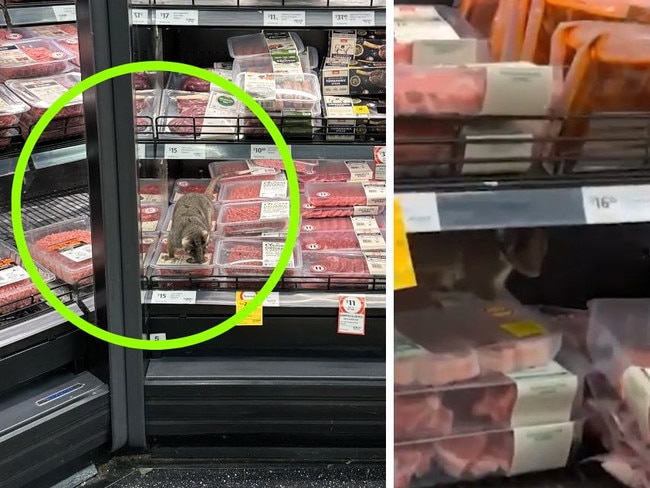 Shocking discovery in Coles meat section