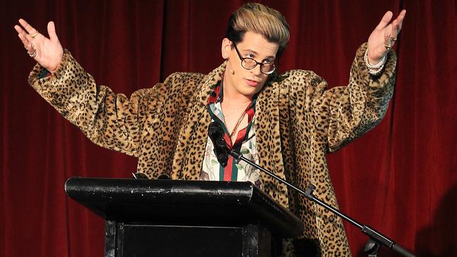 Milo Yiannopoulos is public speaking events are extremely unique. Picture: NewsCorp.