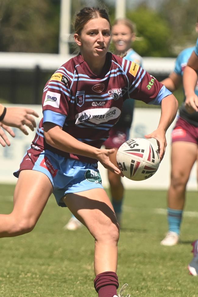 Mackay Cutters vs Central Queensland Capras Harvey Norman U17's Saturday 8 March 2025 Picture:Michaela Harlow