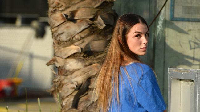 Danielle Hogan leaves Silverwater Correctional Complex. Photo Jeremy Piper