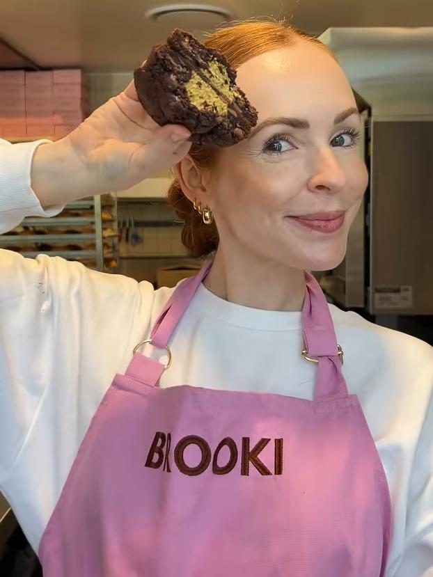Brooke Bellamy is under fire for allegedly copying recipes in her Bake With Brooki cookbook. Picture: Instagram