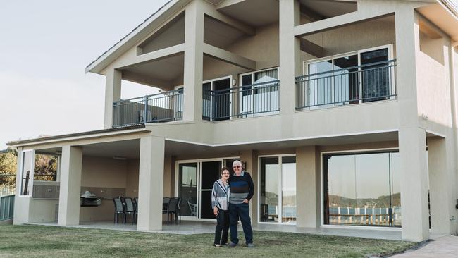 Geoff and Barbara Ferguson are selling their Point Clare home.