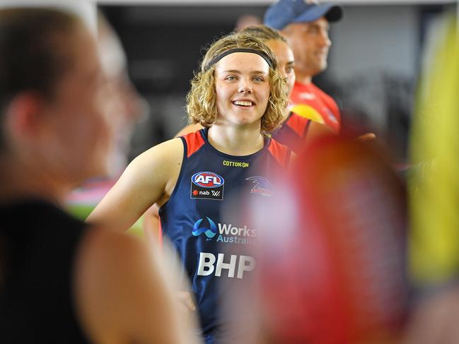 Chloe Scheer is continuing a good comeback from a knee reconstruction. Picture: Tom Huntley