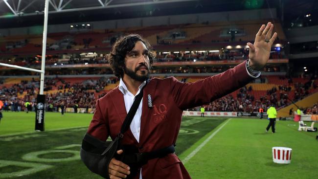 A State of Origin comeback for Johnathan Thurston has been quashed. Picture: Adam Head