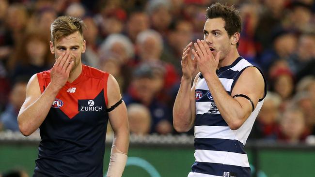 Daniel Menzel has been delisted by Geelong. Picture: Michael Klein