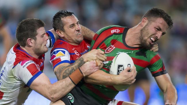 Burgess has been a serious force outwide. AAP Image/Craig Golding.