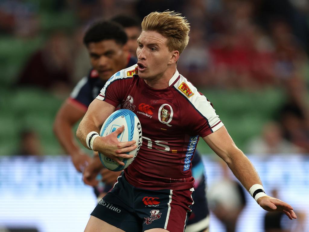 Tate McDermott has called from an improved defensive display from the Queensland Reds against the ACT Brumbies. Picture: Robert Cianflone/Getty Images
