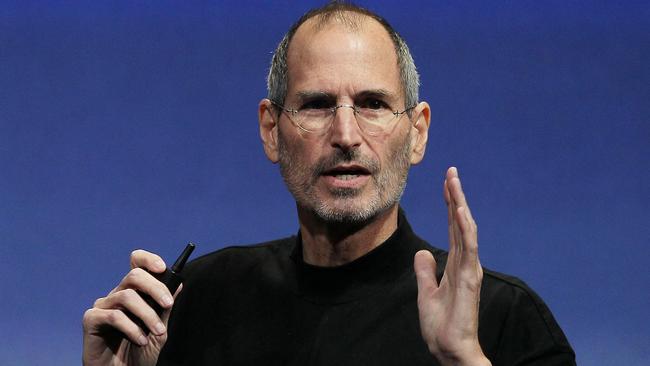 Apple chief executive Steve Jobs. Picture: Getty Images