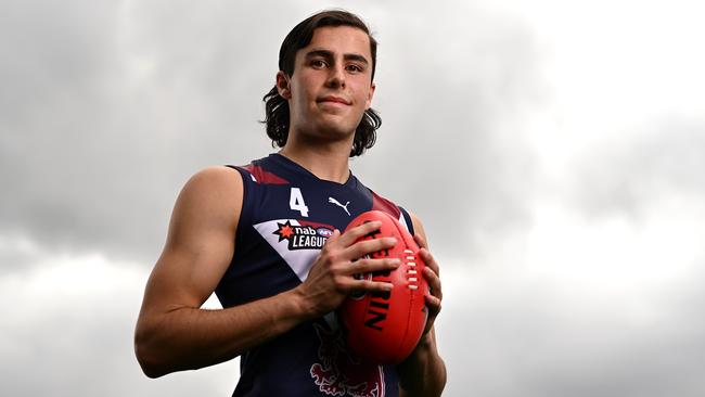 Josh Sinn was touted as a No. 1 pick contender heading into 2021. Picture: Quinn Rooney/AFL Photos