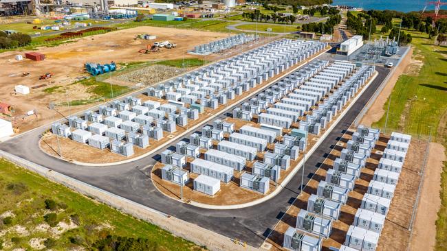 AGL's 250 MW / 250 MWh grid-scale battery at Torrens Island. Picture: Supplied