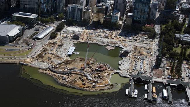 Perth’s Elizabeth Quay is taking shape and remains on track for a December 2015 opening.