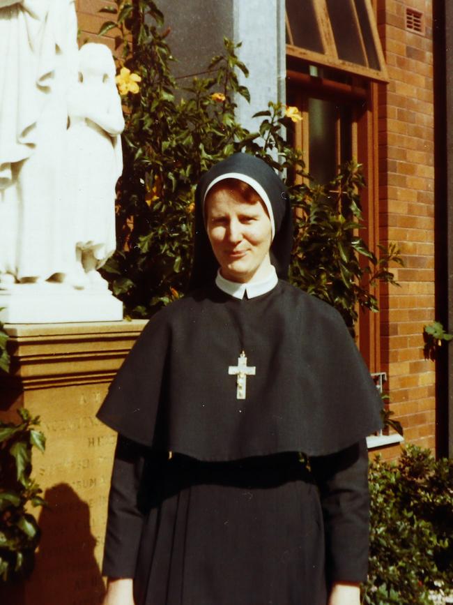 Sister Anthea Groves always had a very cheeky streak. She became a nurse before becoming a nun.