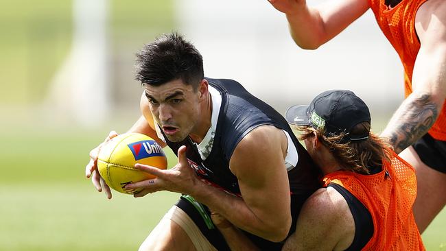 Brayden Maynard has signed a new deal with Collingwood. Picture: Getty Images