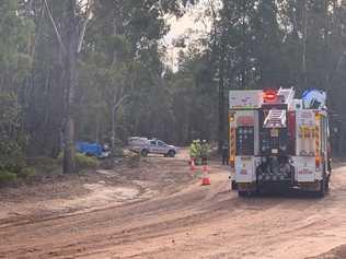 HORROR ROLLOVER: A GPS has been blamed for the death of a 16-year-old learner driver who was killed in a "freakish" rollover north-west of Toowoomba this morning. Picture: Kate McCormack