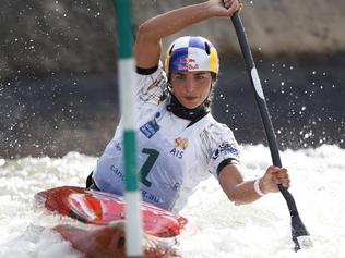 **FOR SUNDAY'S OLYMPICS SPECIAL - Not to be used before June 26th** - Jessica Fox is one of Australia's great medal hopes for the Rio Olympics in the Canoe/Kayak whitewater competition. A silver medalist from London Jess is aiming for one better in Rio. Picture. Phil Hillyard