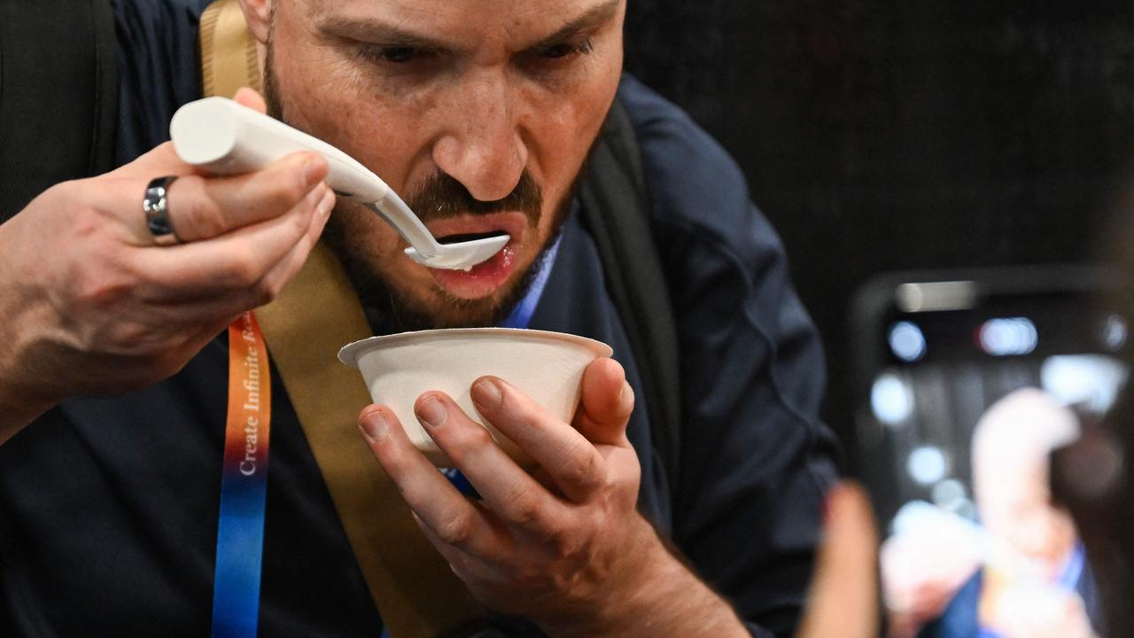 The spoon makes low sodium slurps saltier. Picture: Patrick T. Fallon / AFP.