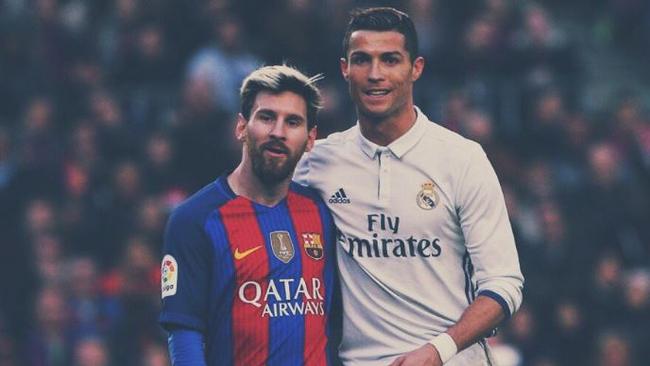 Lionel Messi and Cristiano Ronaldo.