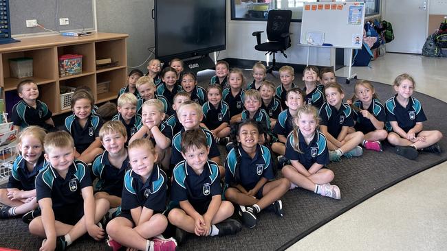 Dalby Christian College prep students 2024. Photo: Jacklyn O'Brien.