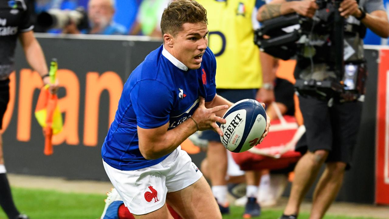 Can France's scrum-half Antoine Dupont propel his team to another giant-killing run. Picture: Bertrand Guay/AFP