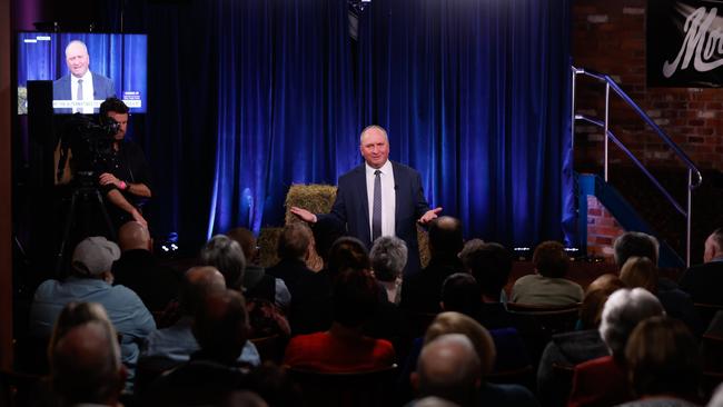 Deputy Prime Minister Barnaby Joyce on the Paul Murray Live show. Picture: Supplied