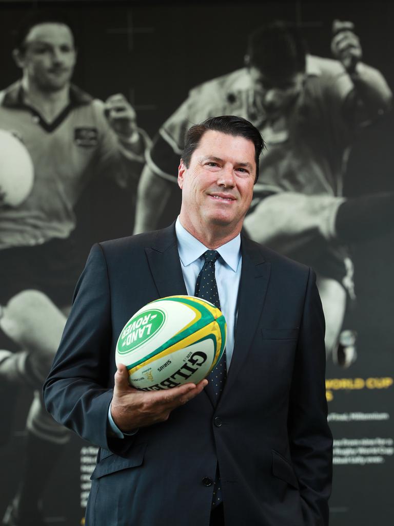 Rugby Australia chairman Hamish McLennan. Picture: John Feder/The Australian