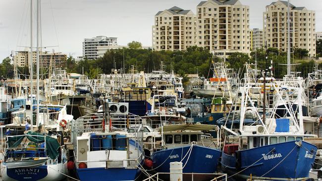 Darwin’s Duck Pond is the Territory’s centre of commercial fishing. Pic Clive Hyde.