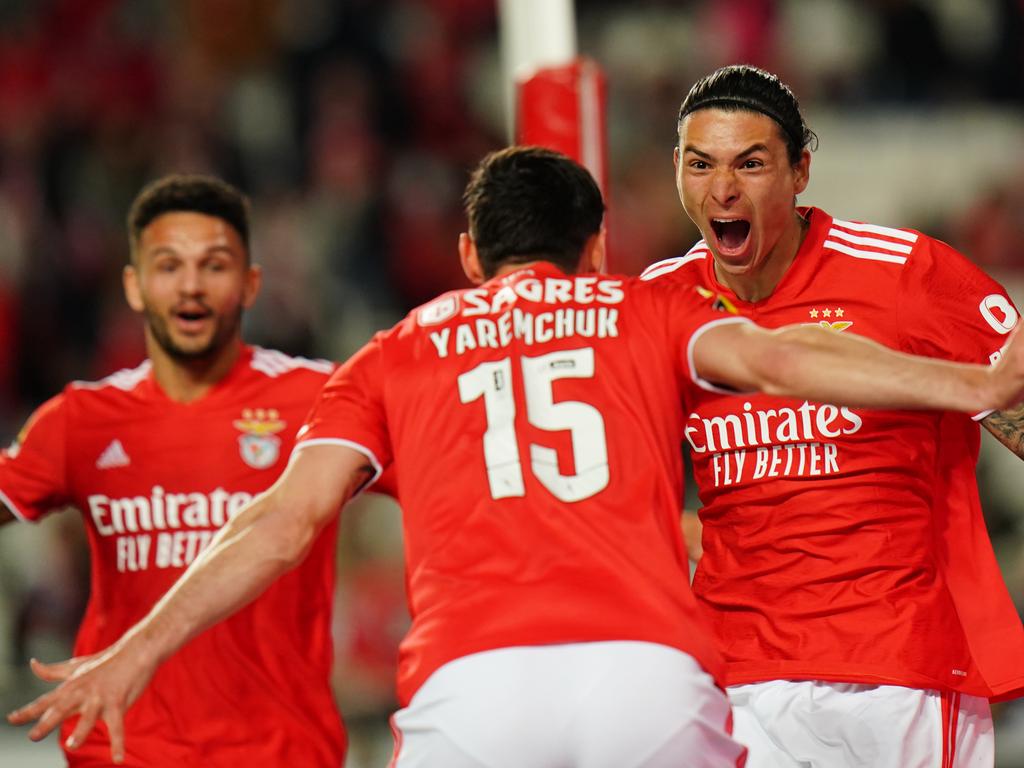 SL Benfica will pose a threat at home and in front of the European crowds against an English side. Picture: Gualter Fatia/Getty Images
