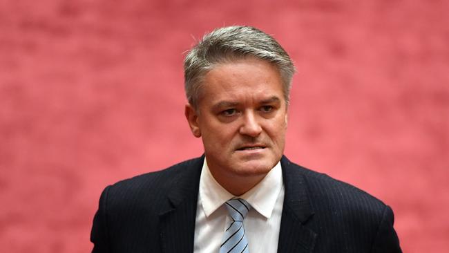 Mathias Cormann. Picture: AAP.