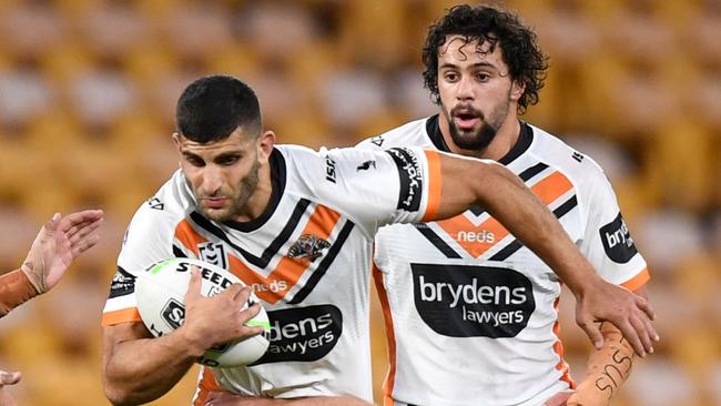 Alex Twal left the Eels for the Wests Tigers. Picture: Scott Davis/NRL Photos