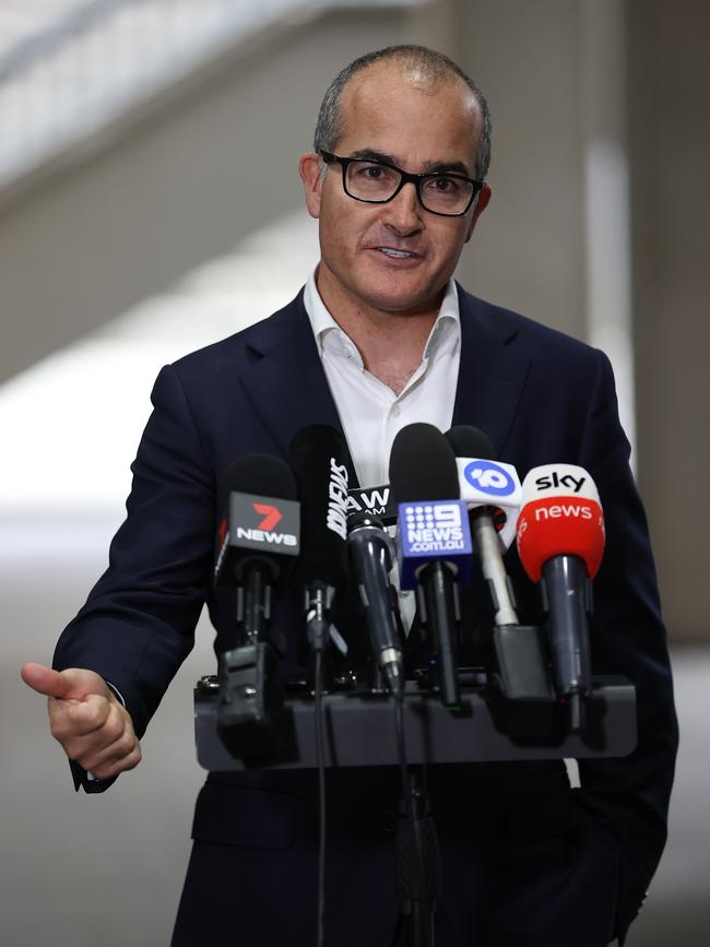 Acting Premier James Merlino. Picture: Getty Images