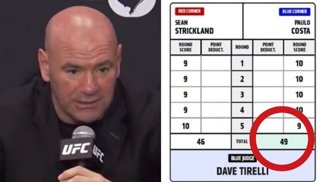 Dana White blows up over judges card